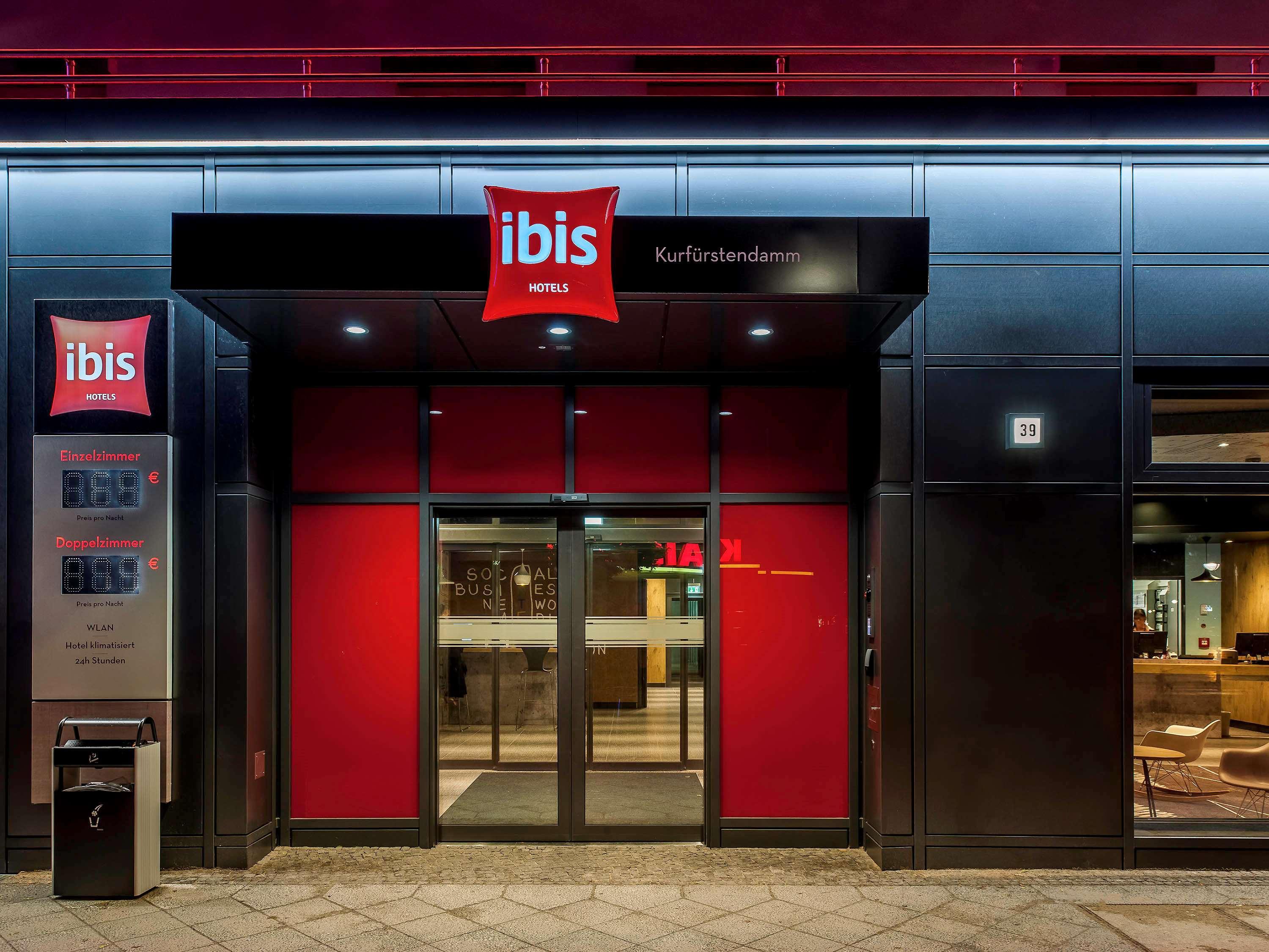 Ibis Berlin Kurfuerstendamm Buitenkant foto