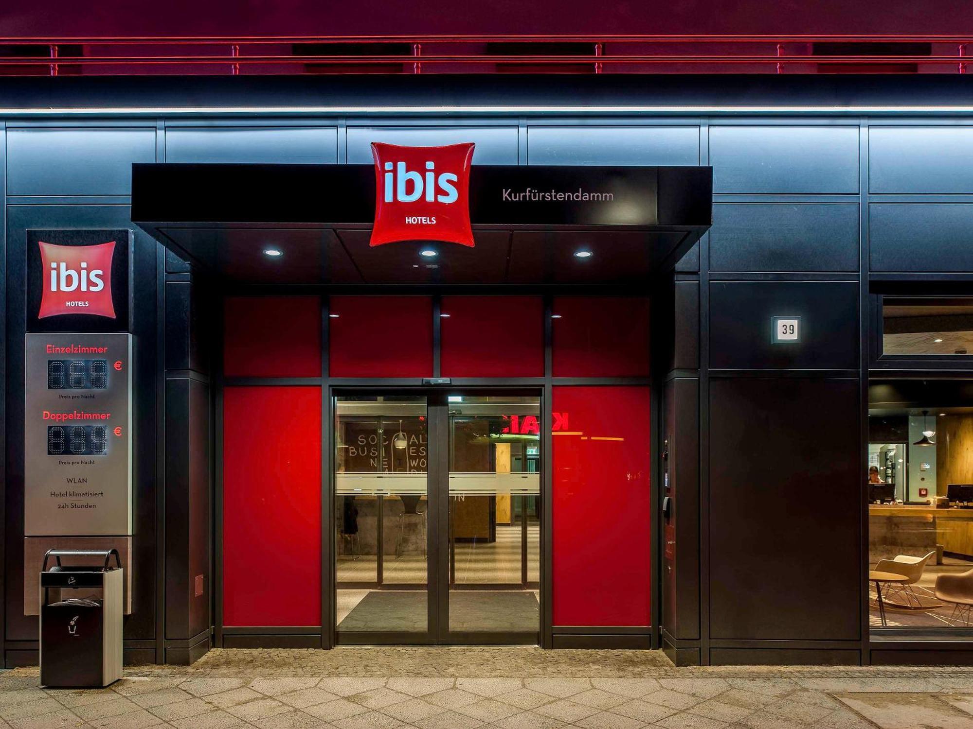 Ibis Berlin Kurfuerstendamm Buitenkant foto